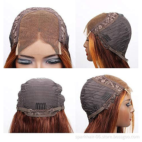 Hd 13X6 Lace Frontal Wigs Brazilian Virgin Human Hair Wigs Vendor Cheap Wholesale Women Front Lace Human Hair Wig